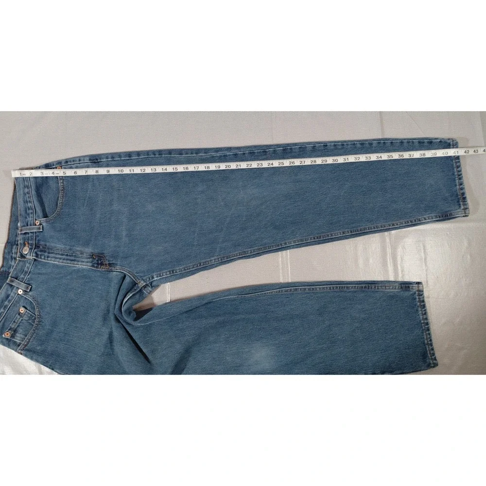 Levi's 560 Loose Fit Straight Leg Jeans Women's 10 Reg S Dark‎ Wash Denim
